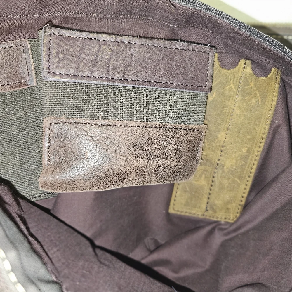 Classic Brown Leather Men's Messenger Bag
